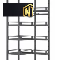 Tủ Đồ Kho Nan Hộp kính Cao cấp R010 VIP tại Phước Khánh